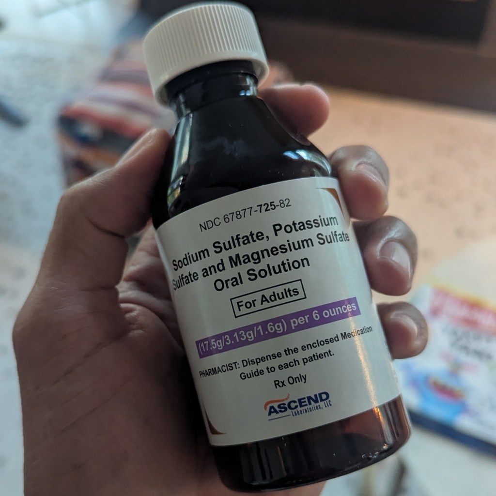 The colonoscopy prep drink of choice!