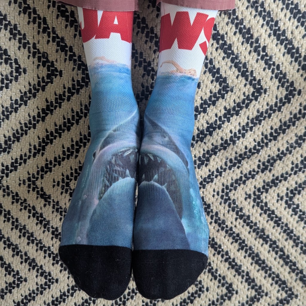 JAWS shark socks
